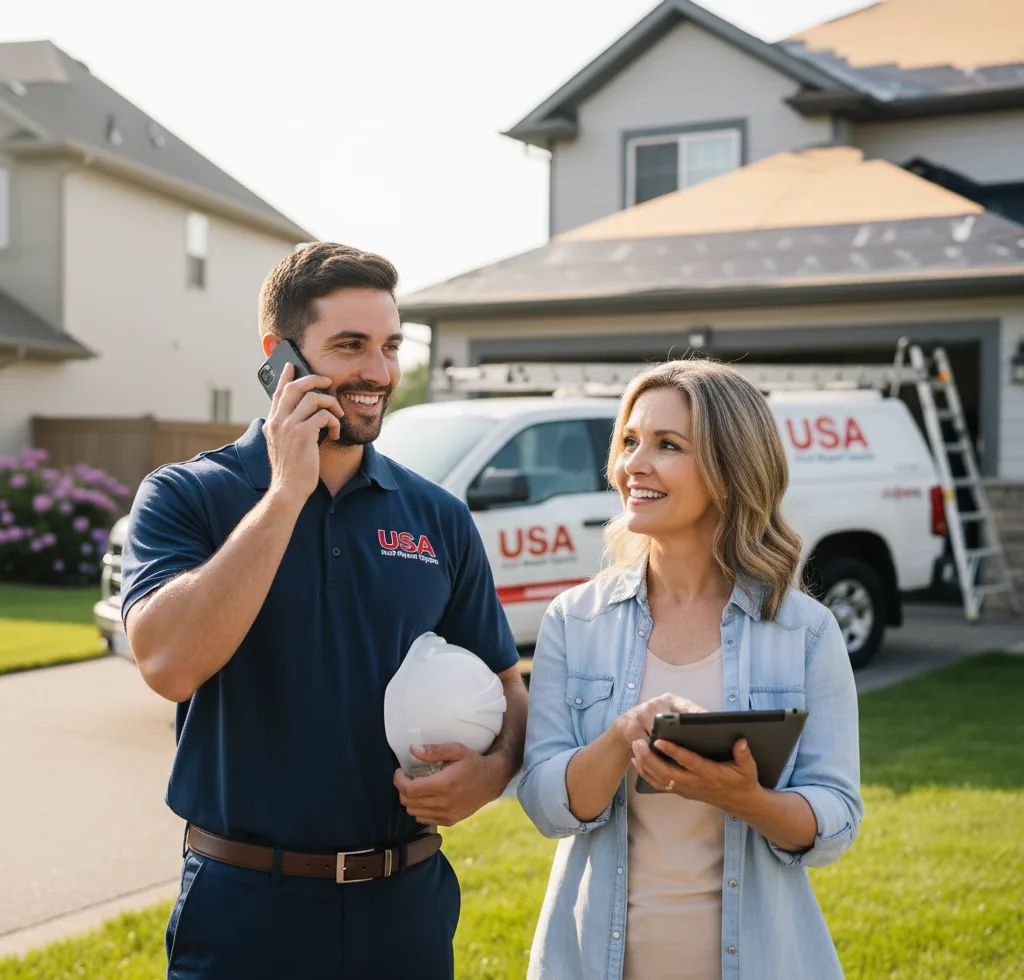 USA Roof Repair Experts customer support in Hillsdale